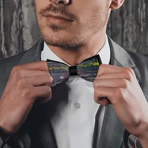 Horizontal Drip Men's Bow Tie