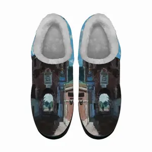 Men The Kremlins Pyatnitsky Gate In Kolomna Cotton Slippers