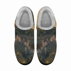 Men Golden Sunset Cotton Slippers