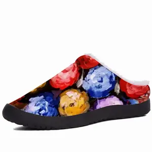 Men Beautiful Like Roses Cotton Slippers