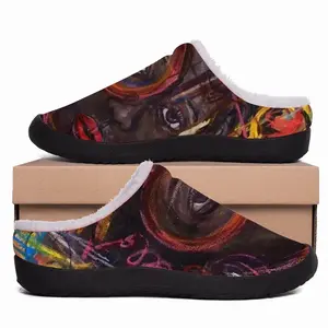 Men Colorful Dreams Cotton Slippers