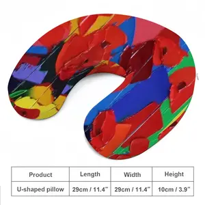 Poppies U-Shaped Neck Pillow