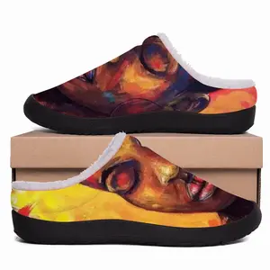 Men Colorful Meditation Cotton Slippers