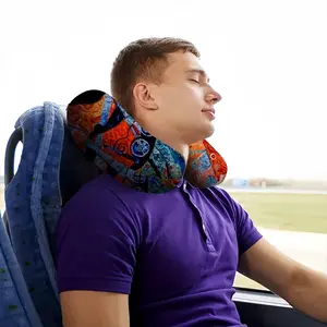 Kingfisher U-Shaped Neck Pillow