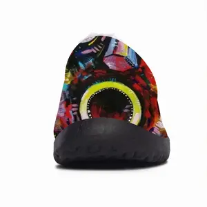 Men African Healing Mask Cotton Slippers