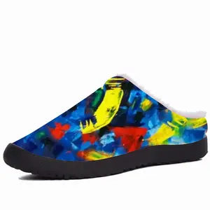 Men Beautiful Floral Cotton Slippers