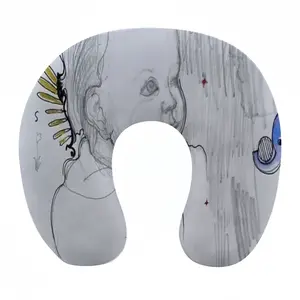 Baby - Drawing Pencil U-Shaped Neck Pillow