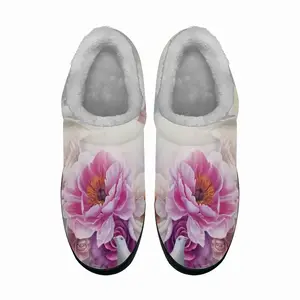 Men Floral Dance Cotton Slippers