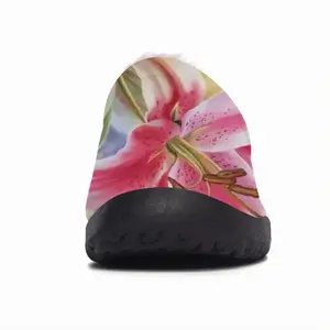 Men Poetry Of Flowers Cotton Slippers