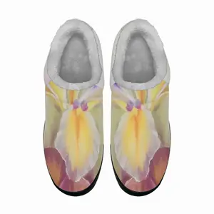 Men Sunny Irises Cotton Slippers