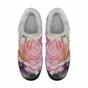 Men Melody Of Roses Cotton Slippers