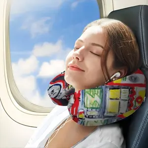 Lisbon Tuk-Tuk U-Shaped Neck Pillow