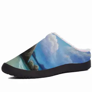 Men Moonlight Night Cotton Slippers