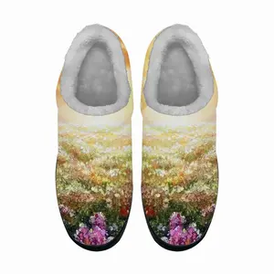 Men Sea Of Flowers Cotton Slippers