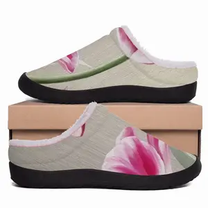 Men Tulips Cotton Slippers