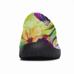 Men Tropical Splash Cotton Slippers