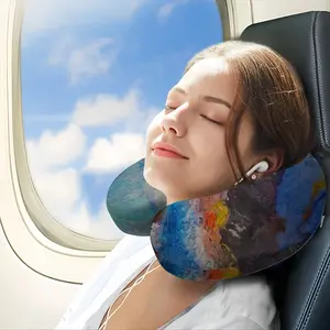 Mixing Skies U-Shaped Neck Pillow