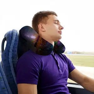 Hypnotic Universe U-Shaped Neck Pillow