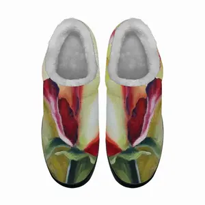 Men Rose Cotton Slippers