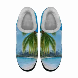 Men On The Way To A Dream Cotton Slippers