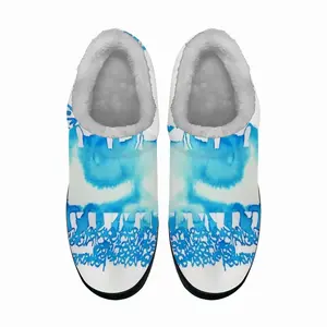 Men Calligraphic Landscape 009 Cotton Slippers