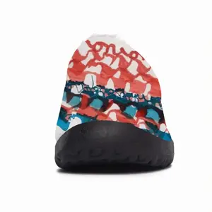 Men Calligraphic Landscape 007 Cotton Slippers