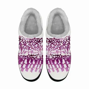 Men Calligraphic Landscape 004 Cotton Slippers