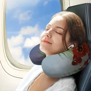 Tulips U-Shaped Neck Pillow