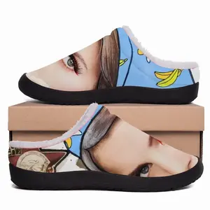 Men Banana Girl - Sexy Fashion Folk Women Blue Cotton Slippers