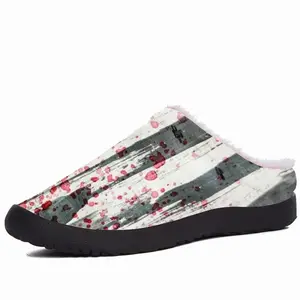 Men White Birch Cotton Slippers