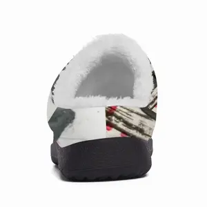 Men White Birch Cotton Slippers