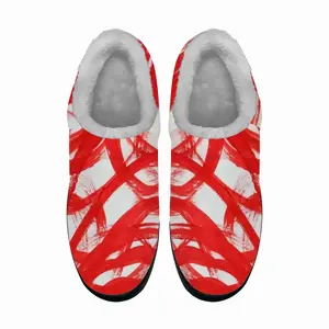 Men Red Passion Cotton Slippers