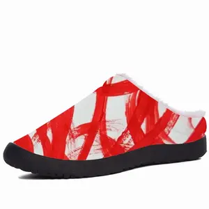 Men Red Passion Cotton Slippers