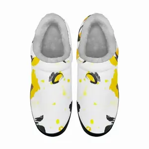 Men Yellow Cotton Slippers