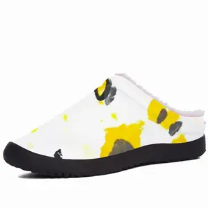 Men Yellow Cotton Slippers