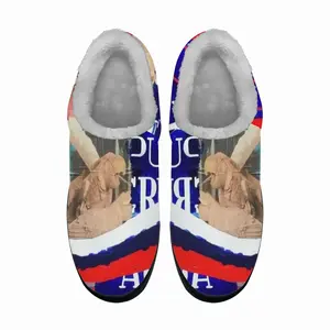 Men Great Again - Flag Usa Trump Putin Street Art Interior Design Decor Ideas Cotton Slippers