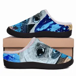 Men Nerpa Prints Street Art Interior Design Decor Ideas Ecology Recycling Cotton Slippers