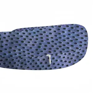 Holes Purple Blue U-Shaped Neck Pillow