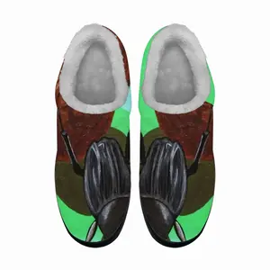 Men Dung-Beetle Insects Animals Bug Cotton Slippers