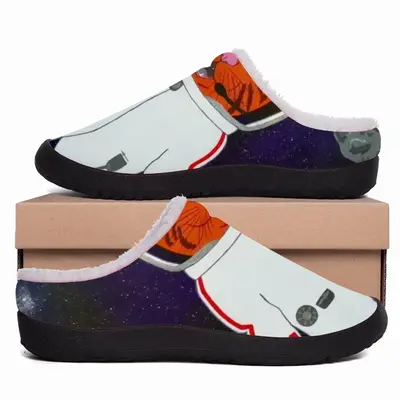 Men Cat X Cat Space X Galaxy Astronaut Astronomy Animals Cotton Slippers