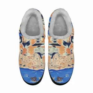 Men Lazuli Cotton Slippers