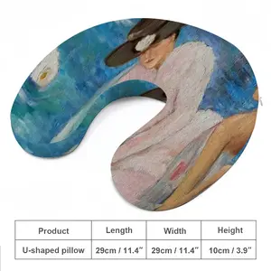 Two Ladies U-Shaped Neck Pillow