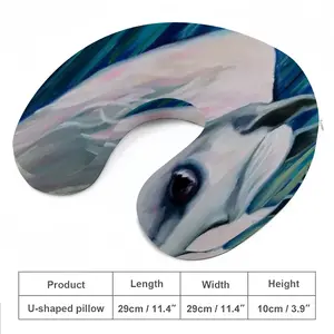 Arabian Horse 24X30 U-Shaped Neck Pillow