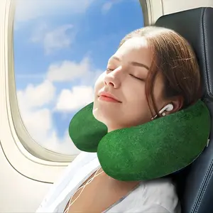 Green Jasper I U-Shaped Neck Pillow