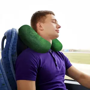 Green Jasper I U-Shaped Neck Pillow