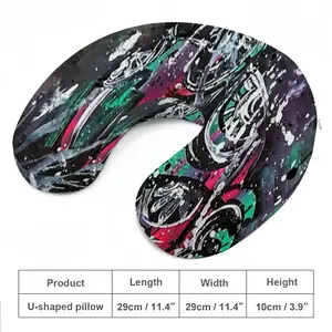 Festival Of Color U-Shaped Neck Pillow