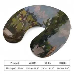 Distant Villages U-Shaped Neck Pillow