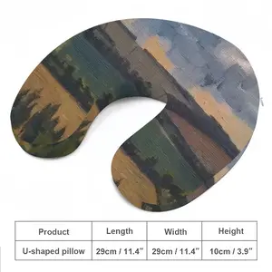 Autumn Fields U-Shaped Neck Pillow