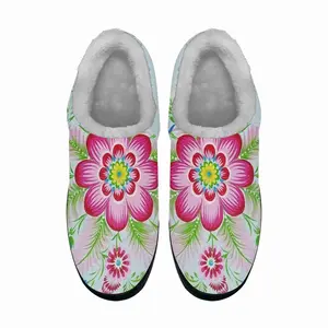 Men Flower Mandala Cotton Slippers