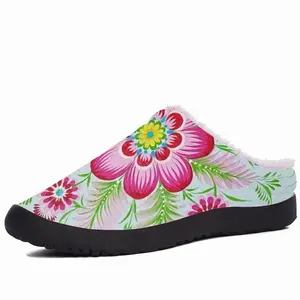 Men Flower Mandala Cotton Slippers